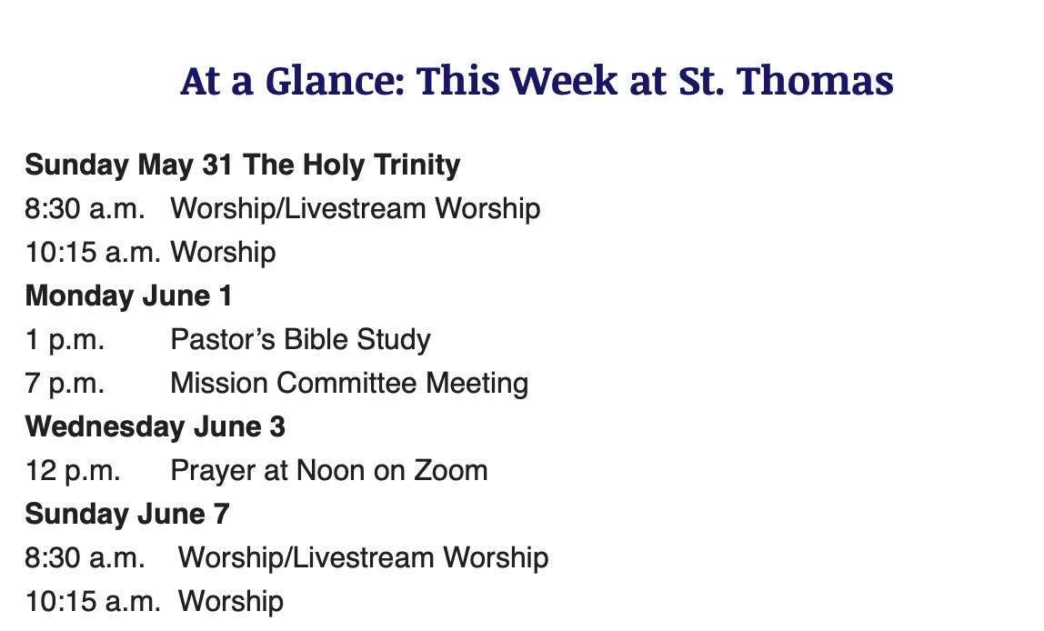 St Thomas Lutheran Church