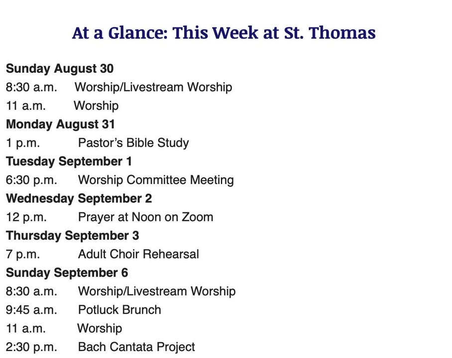St Thomas Lutheran Church